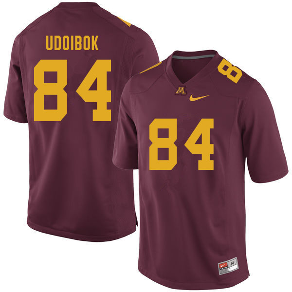 Men #84 Peter Udoibok Minnesota Golden Gophers College Football Jerseys Sale-Maroon